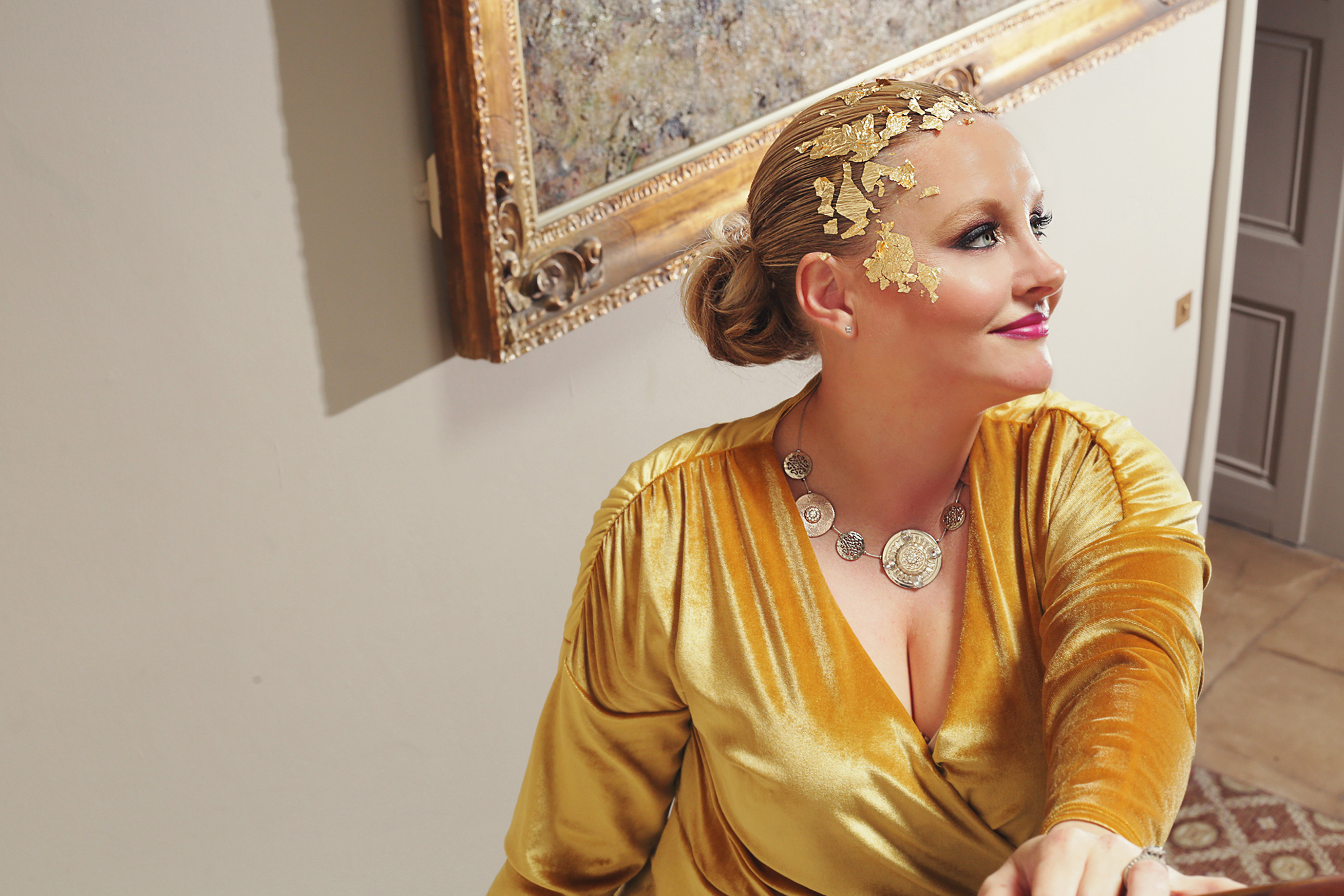 Gold Leaf Look Wedding Planner Personal Branding Photography - Shot By Laura Pearman Creative